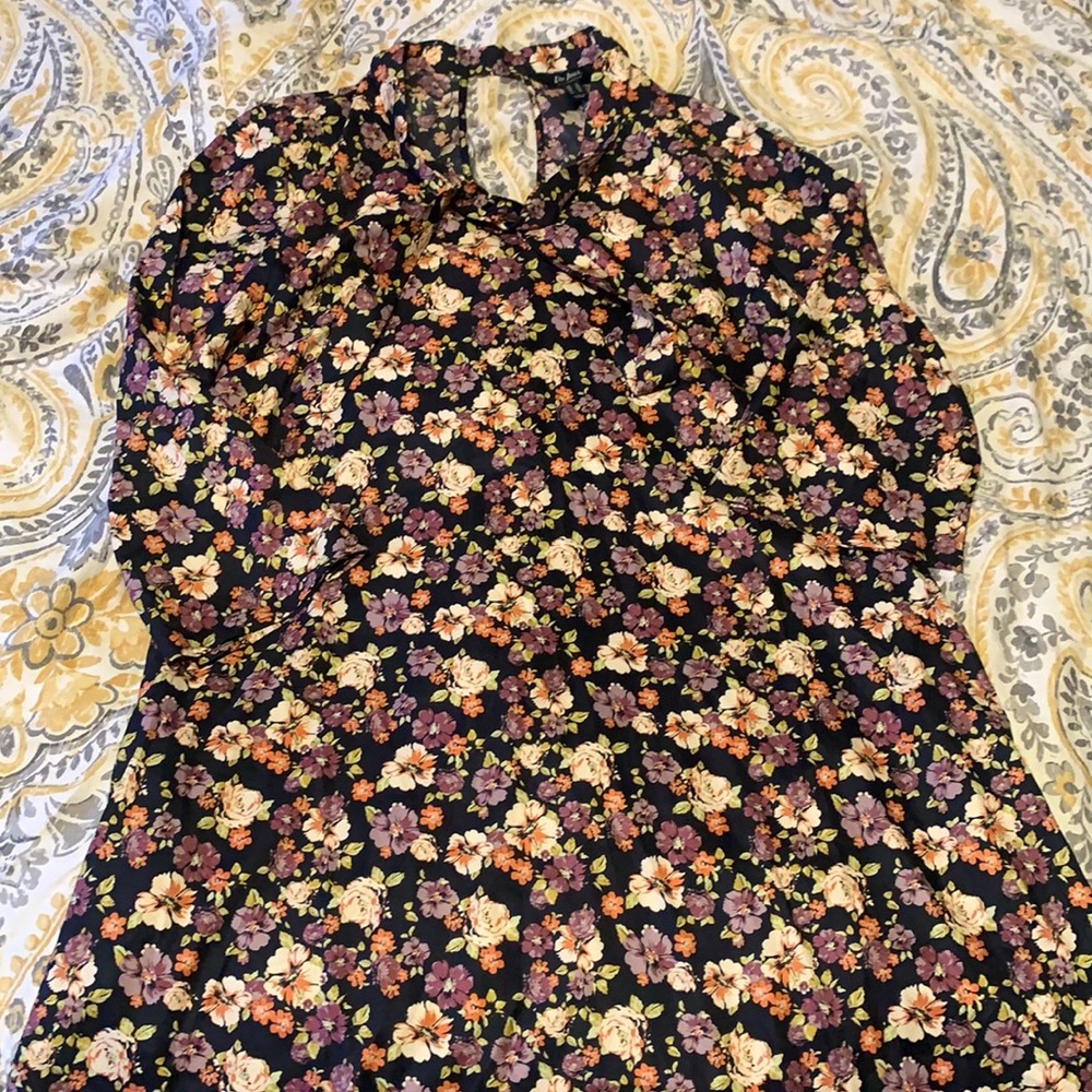 DU Jour size 12 midi floral dress